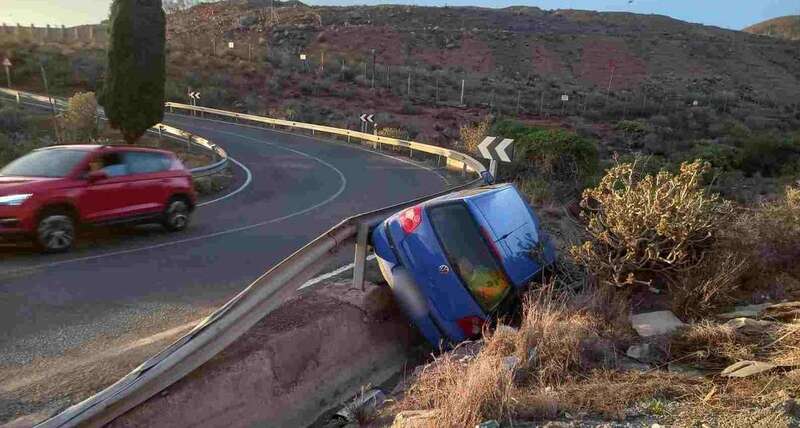 Estado en que quedó el vehículo/TA.